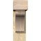 Ekena Millwork Legacy Block Rough Sawn Bracket w/ Offset Brace, Douglas Fir, 6"W x 18"D x 18"H BKT0604X18X18LEC05RDF - alternate 3